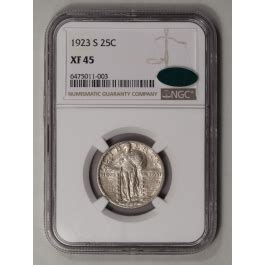 S Standing Liberty Quarter C Ngc Xf Cac