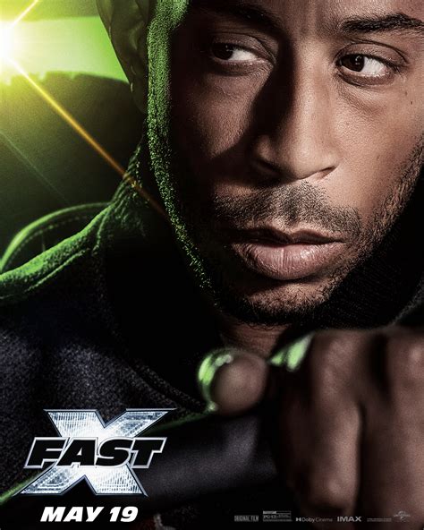 Fast X 2023 Character Poster Ludacris As Tej Parker Fast And