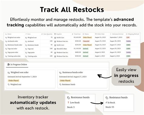 Notion Inventory Management Template, Notion Inventory Tracker ...