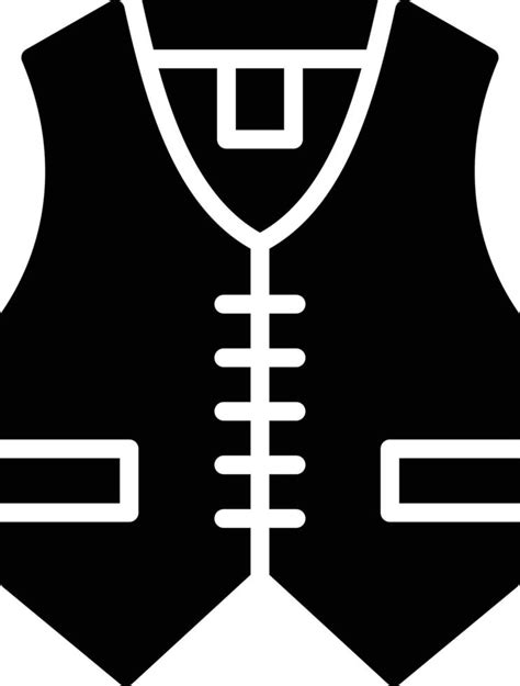 Vest Glyph Icon 11159867 Vector Art At Vecteezy