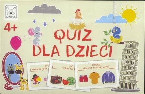 Gra planszowa Kangur Quiz dla dzieci porównaj ceny Allegro pl