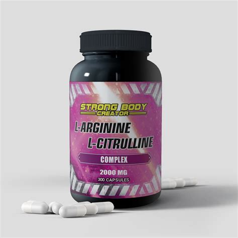 L-Arginine L-Citrulline 300 caps – MYSUPPZ.com