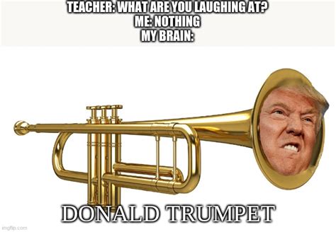 Donald Trumpet If Donald Trump Were An Instrument He Would Be A