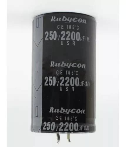 Kit 2 Capacitor Eletrolitico Radial 2200uf X 250v Parcelamento Sem Juros