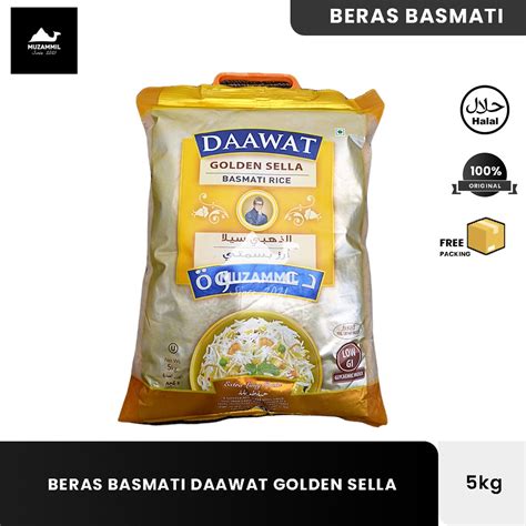 Jual Beras Basmati Daawat Golden Sella Kg Sella Rice India Premium