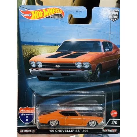 Hobby Store xe mô hình Hot Wheels Premium 69 Chevelle SS 396 Shopee Việt Nam