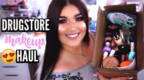 Huge Drugstore Makeup Haul Whats New At The Drugstore 2017 ♡ Deanna Borocz Youtube