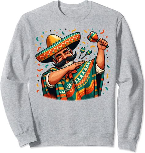 Mexican Men Dabbing Mexico Cinco De Mayo Hombre Dabbing Mexican Poncho Cinco De Mayo Men