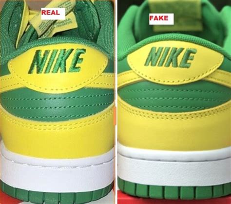 How To Spot Identify The Fake Nike Dunk Low Reverse Brazil