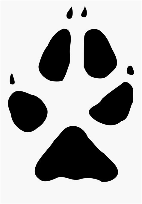 Fox Paw Print Png Free Transparent Clipart Clipartkey