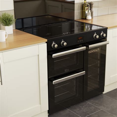 Belling Cookcentre 90eiblk 4080 90cm Induction Range Cooker Black