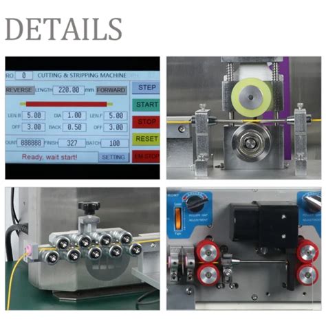 Automatic Electrical Wire Cutting Stripping Inkjet Marking Printing