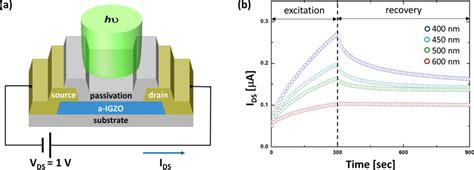 A Schematic Three Dimensional View Of The A IGZO Thin Film Device As