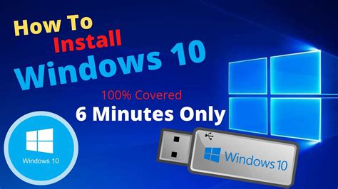 Windows 10 Installation Step By Step Youtube