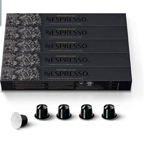 Jual Nespresso Ispirazione Ristretto Italiano Kopi Kapsul Coffee Capsules Intensitas Level 10