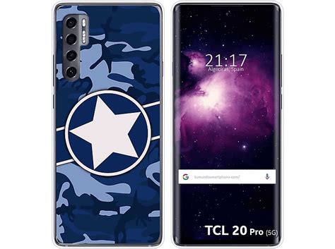 Funda móvil TUMUNDOSMARTPHONE TCL 20 Pro 5G Compatible con TCL TCL