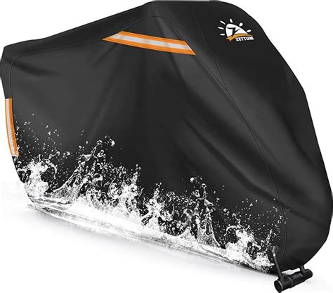 Zettum Motorbike Cover Waterproof Outdoor 244 CM Motorcycle Cover With