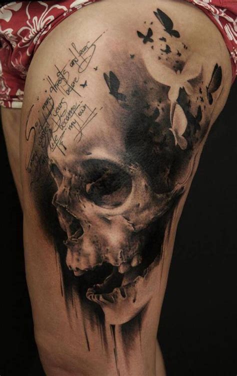 130 Awesome Skull Tattoo Designs | Art and Design