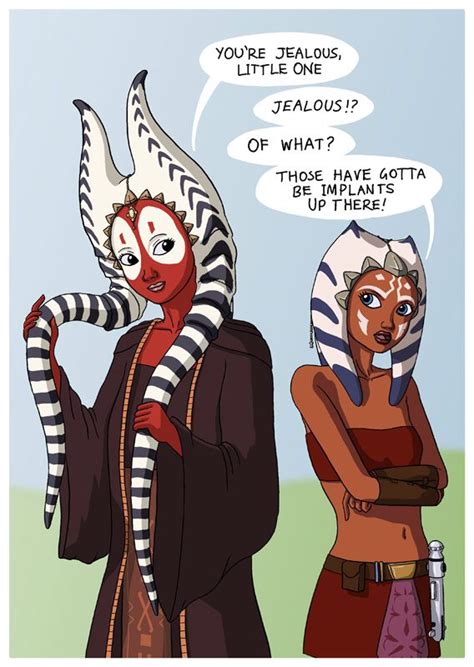 Shaak Ti And Ahsoka Tano Star Wars Art