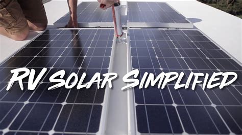 How To Install Rv Solar System