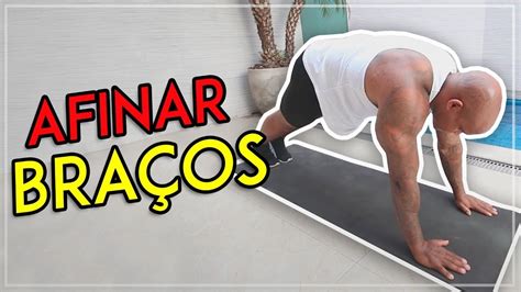 Como afinar braços grossos exercícios para acabar braços gordos