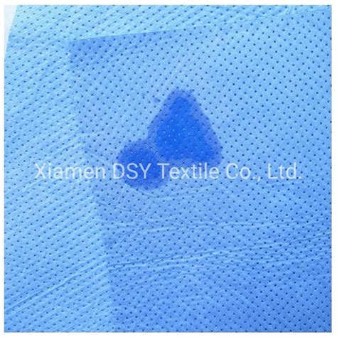 Surgery Medical Hydrophilic Pp Sm Pe Non Woven Fabric Coated For