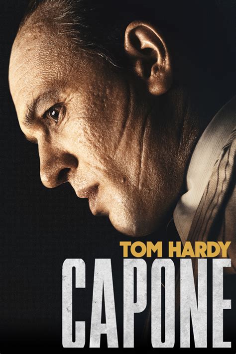 Capone Poster Movie 11 X 17 Inches Tom Hardy Side Face Concertposterorg