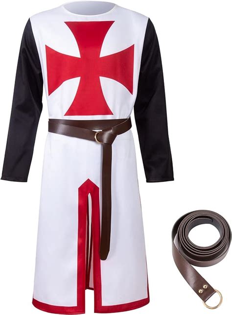 Medieval Tunic Crusader Costume Renaissance Templar Knights