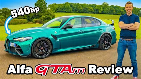 Alfa Romeo Giulia GTAm Review The Ultimate Performance Saloon YouTube