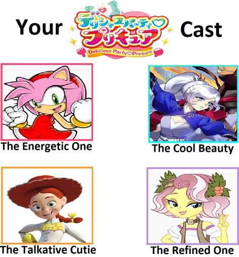 Delicious Party Precure recast by tindy2 on DeviantArt