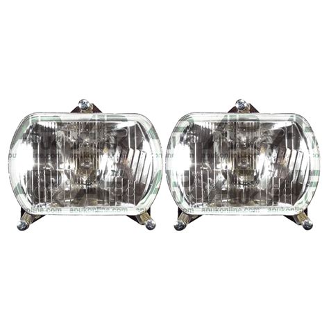 Pair Ford New Holland Tractor Headlight Head Front Light Lamp Apuk Online