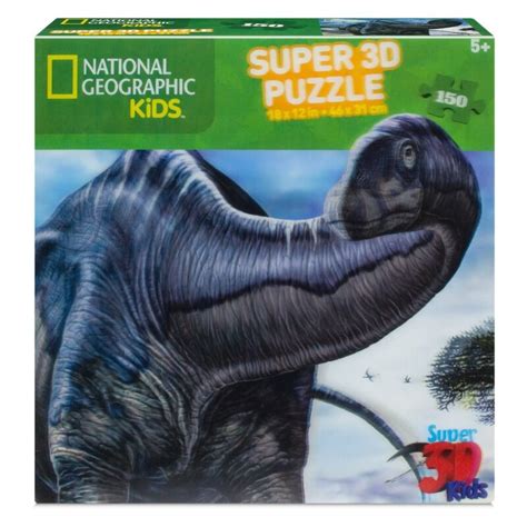 National Geographic Kids - Super 3D Puzzle - Argentinosaurus - 150 Pce ...