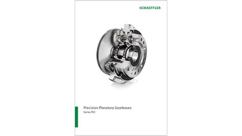 Schaeffler Ultra Precision Drives Schaeffler Medias