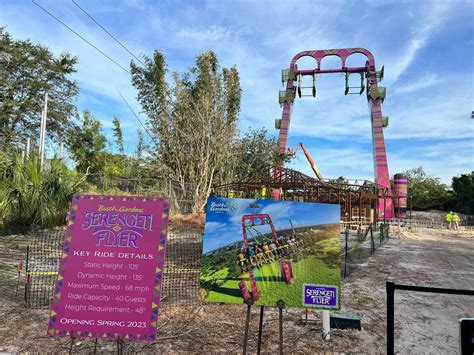 Busch Gardens Tampa Bay Serengeti Flyer REVEALED