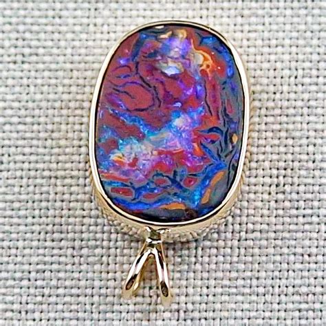 Goldanh Nger Ct Boulder Matrix Opal Opalanh Nger