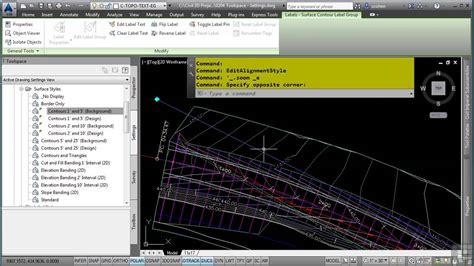 Autocad Civil 3d Skills 42 Toolspace Settings Tab Youtube