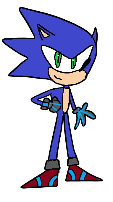 Sonic Redesign (by me.) : r/SonicTheHedgehog