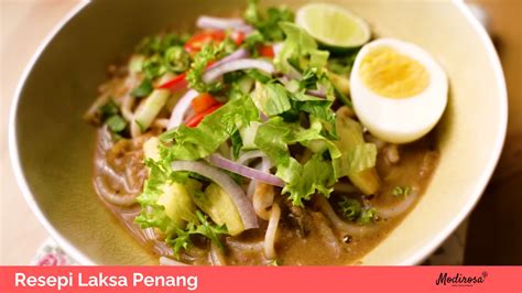 Jom Cuba Resepi Laksa Penang Simple Lezat