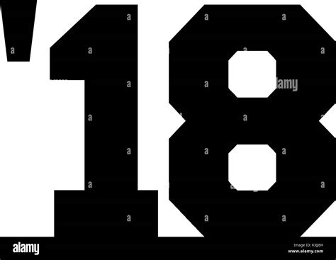 Number 18 hi-res stock photography and images - Alamy