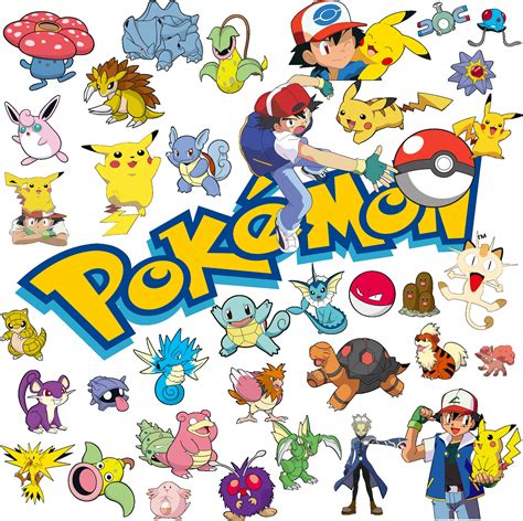 Pokemon Bundle Pikachu Ash Ketchum More Than 200 SVG Etsy