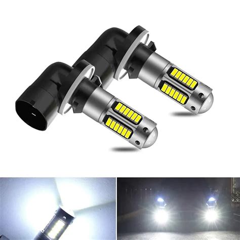 2x 881 H27 Led Bulb 30 4014smd Car Fog Lights Driving Day Running Lamp