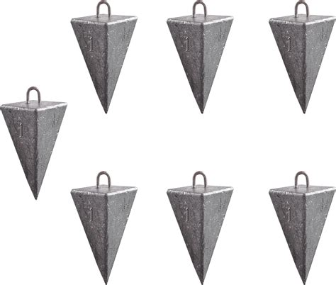 Pyramid Sinkers Weights Bullet Fishing Sinker For Surf Fishing Catfish