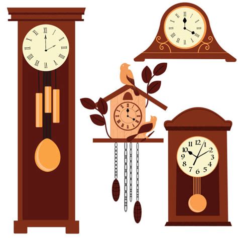 140 Cuckoo Clock Clip Art Stock Illustrations Royalty Free Vector