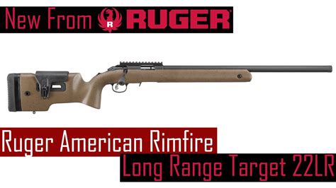 Ruger American Rimfire Long Range Target 22lr First Look At A Precision Value Youtube