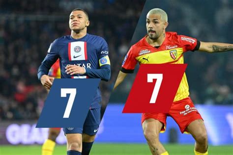 Les Notes De Psg Lens Mbapp Brillant M Dina Combattant Foot