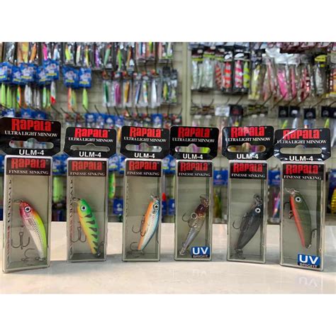 Rapala Ultra Light Minnow Ulm 04 Shopee Thailand