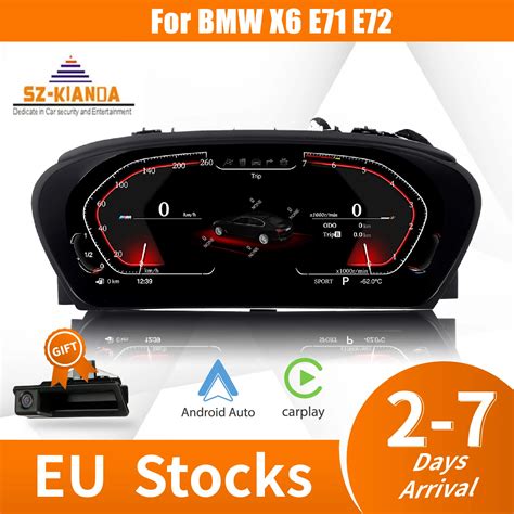 2023 Neueste Original 12 3 LCD Digital Cluster F R BMW X6 E71 E72 Tacho