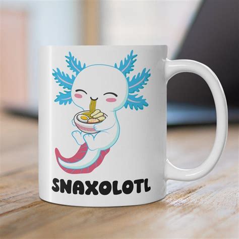 Axolotl Mug Coffee Lover Gift Axolotl Coffee Lover Coffee Lovers