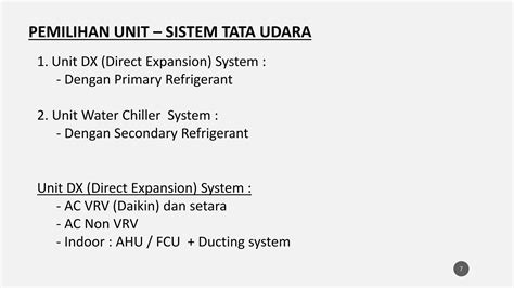 MATERI PERENCANAAN SISTEM TATA UDARA Pptx