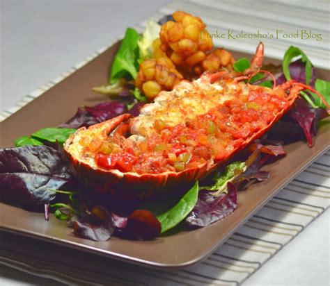 Peppered Lobster Funke Koleosho S New Nigerian Cuisine